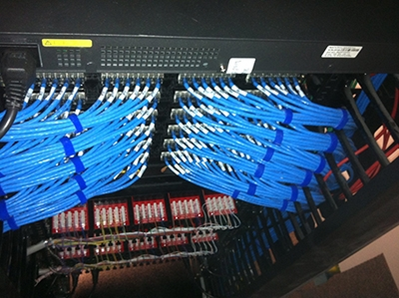 Rack com Patch Panel Aquidauana - Patch Panel Paraná